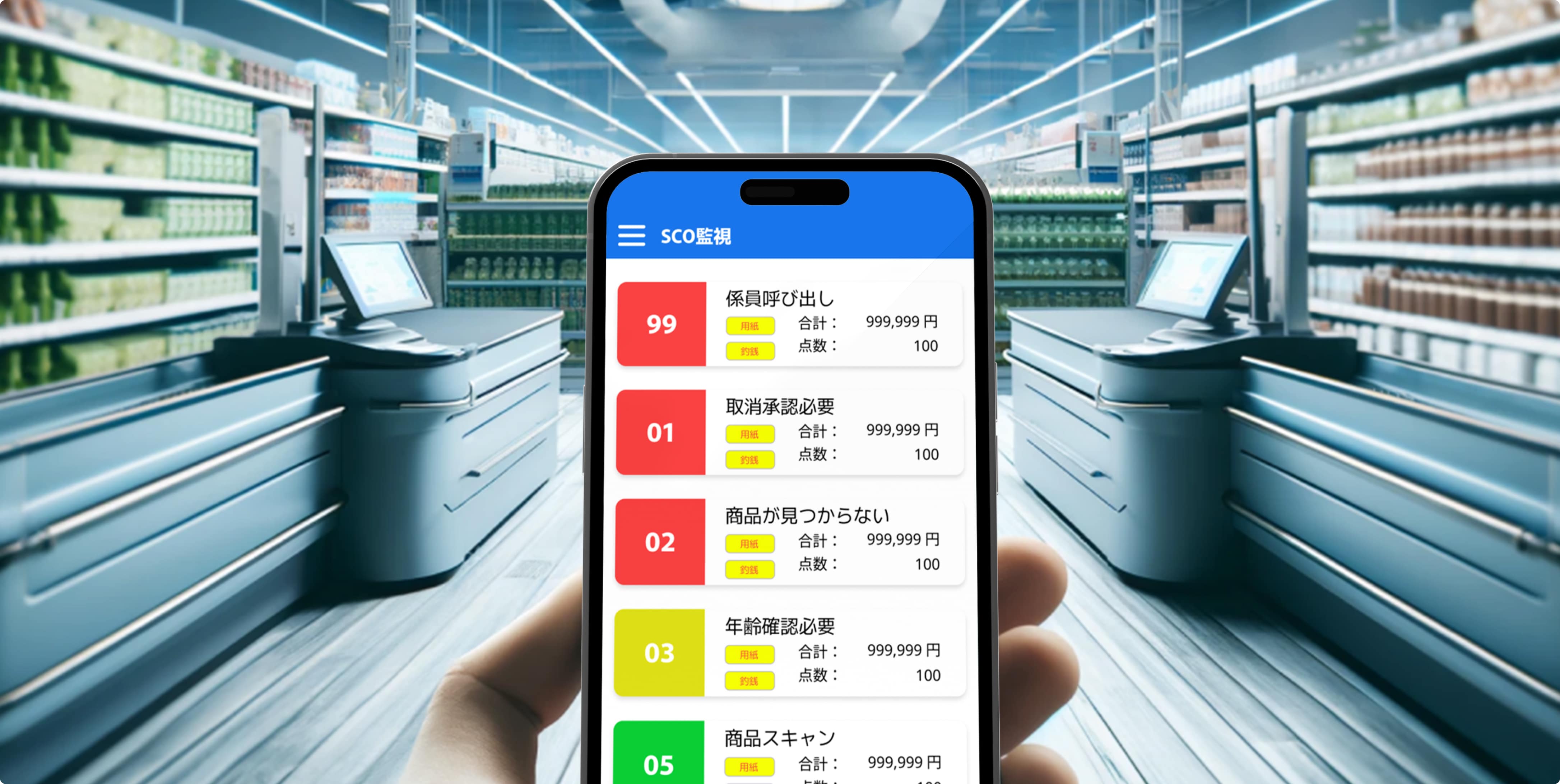 Self-Checkout Monitoring App